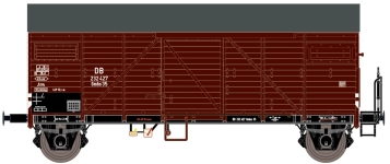 Exact-Train EX23632 - H0 - Gedeckter Güterwagen Gmhs35, Bremen, DB, Ep. III